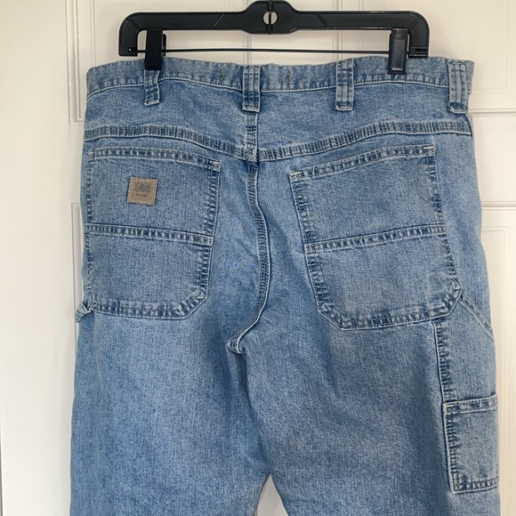 Lee Carpenter Blue Denim Jeans - Picture 5 of 9